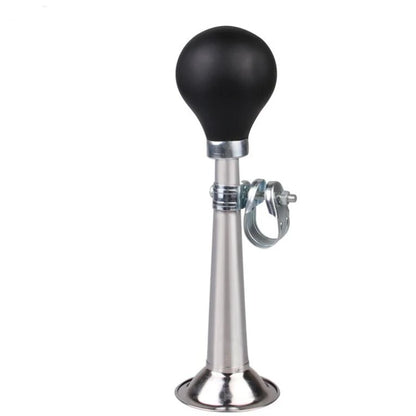 Bicycle Bike Cycling Metal Air Horn Bugle Trumpet Squeeze Rubber Bulb The bicycle bell is ringing