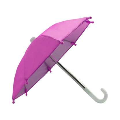Mini Umbrella Sunshade Phone Holder Motor Bike Handlebar Rain Resistant Waterproof Motorcycle Rider Rain Resistant Universal