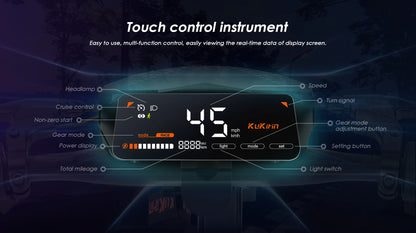 KuKirin G2 Adult Electric Scooter 48V 15Ah Battery Foldable Electric Scooter 500W Motor 10 Inch Tires City Electric Scooter