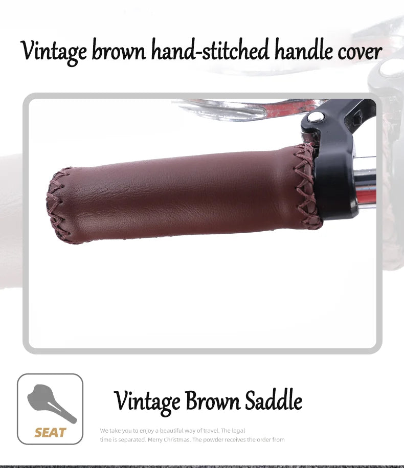 Bicycle with Variable Speed for Men and Women, Urban Commuting Bike, Cycling Bike, 7-Speed, Retro Style, 26 in