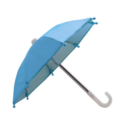 Mini Umbrella Sunshade Phone Holder Motor Bike Handlebar Rain Resistant Waterproof Motorcycle Rider Rain Resistant Universal