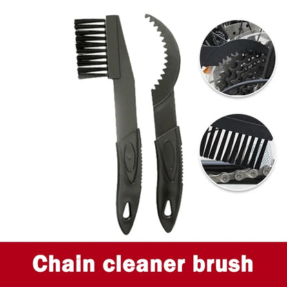 Bike Chain Cleaner Kit, Clean Chains Scrubber Gear Brush Maintenance Cleaning Tool Set for Road Bicycle Mountain Bikes MTB