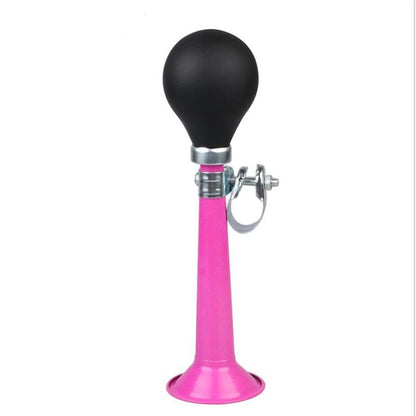 Bicycle Bike Cycling Metal Air Horn Bugle Trumpet Squeeze Rubber Bulb The bicycle bell is ringing