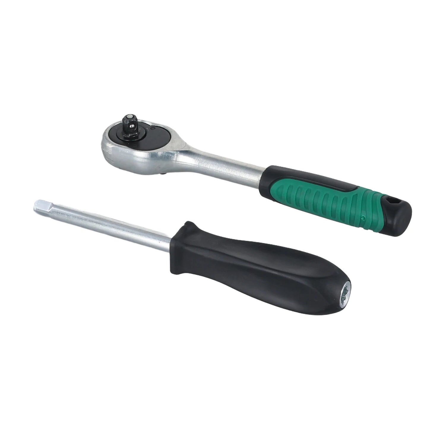 53Pcs Ratchet Wrench Toolbox 1/4 Inch Drive Socket Set Car Repair Hardware Tool Kit Screwdriver Combination Auto Repair Tool