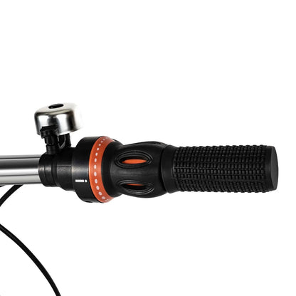 White Folding Bike Foldable City Bike Adult 20 Commute Bicycle 6Speed Gears