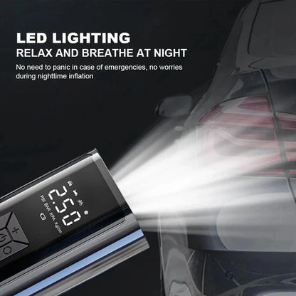 LEIBOO Wireless Air Pump 150psi Portable Electric Tire Inflator For Car Bicycle Motorcycle Mini Air Compressor Tire Air Injector