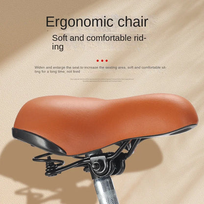 Cooya Adult Bike Women's Commuter Bike 26inch Lightweight Retro College Student Campus Bike Commuting Bike Inflatable Black Tire