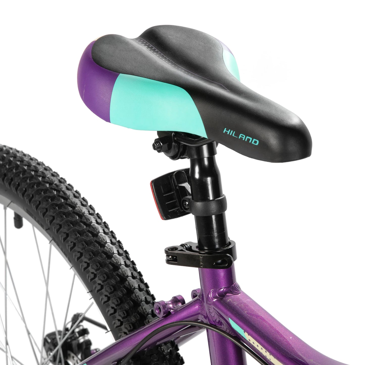 HILAND 26 27.5Inch Mountain Bike for Women Girl, 21 Speed with Suspension Fork, Aluminum Frame MTB, Adult Ladies Bike