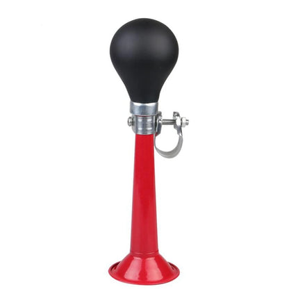 Bicycle Bike Cycling Metal Air Horn Bugle Trumpet Squeeze Rubber Bulb The bicycle bell is ringing