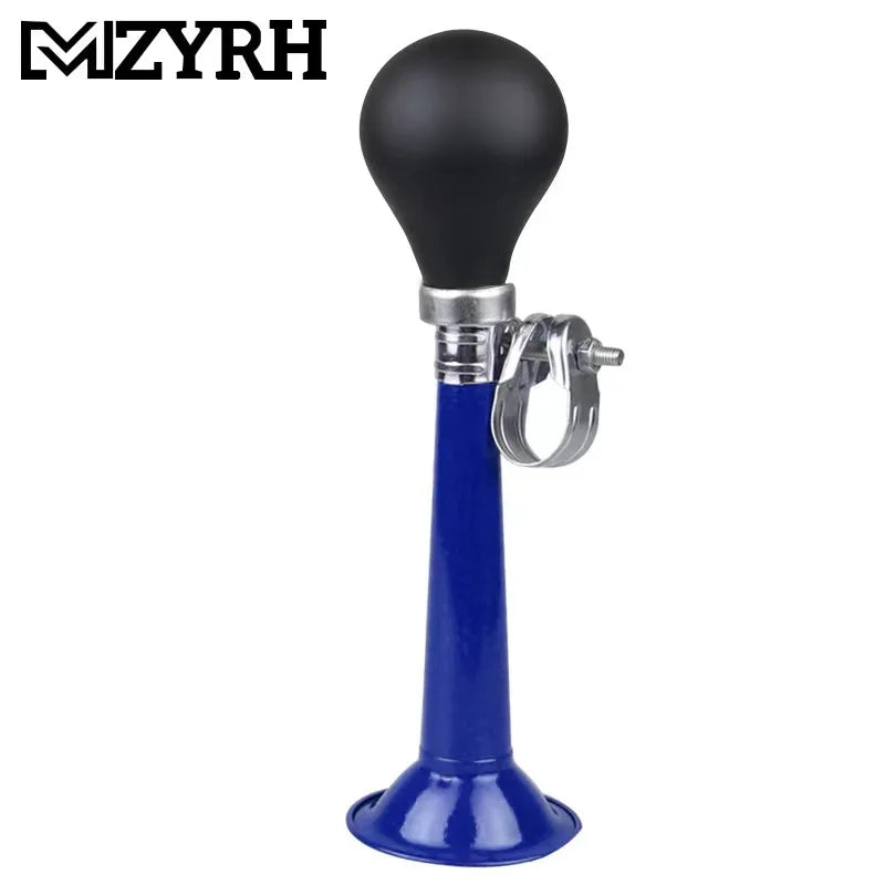 Bicycle Bike Cycling Metal Air Horn Bugle Trumpet Squeeze Rubber Bulb The bicycle bell is ringing