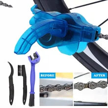 Bike Chain Cleaner Kit, Clean Chains Scrubber Gear Brush Maintenance Cleaning Tool Set for Road Bicycle Mountain Bikes MTB