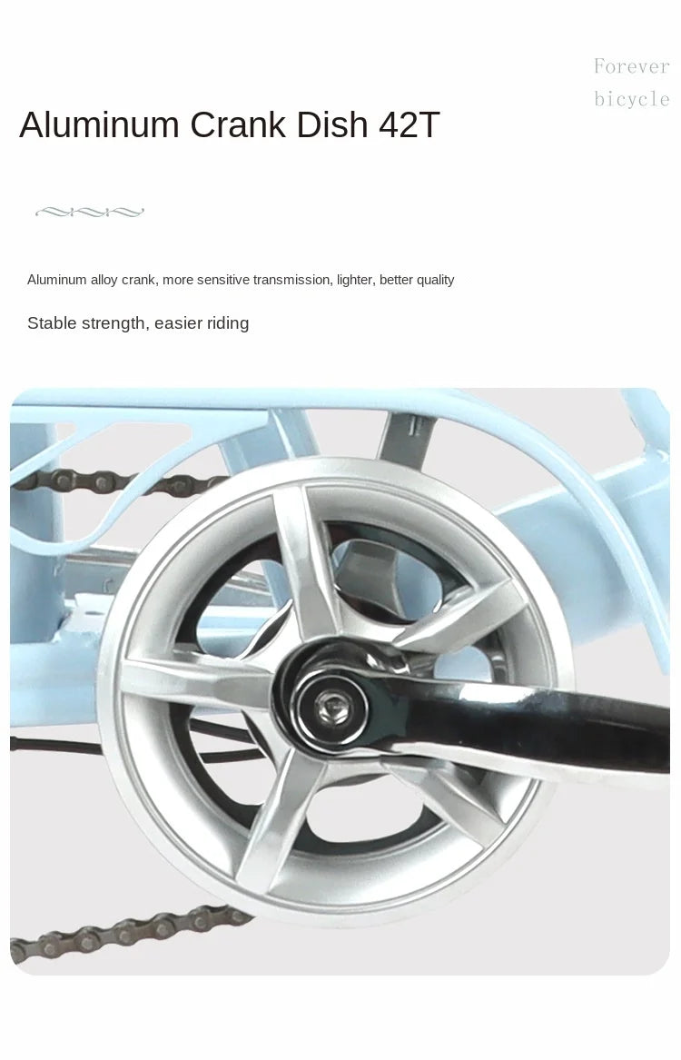 Cooya Retro City Bike 26 Inch Adult Male Female Commuter Disc Brake Variable Speed Lightweight Bike High Carbon Steel Frame 2024