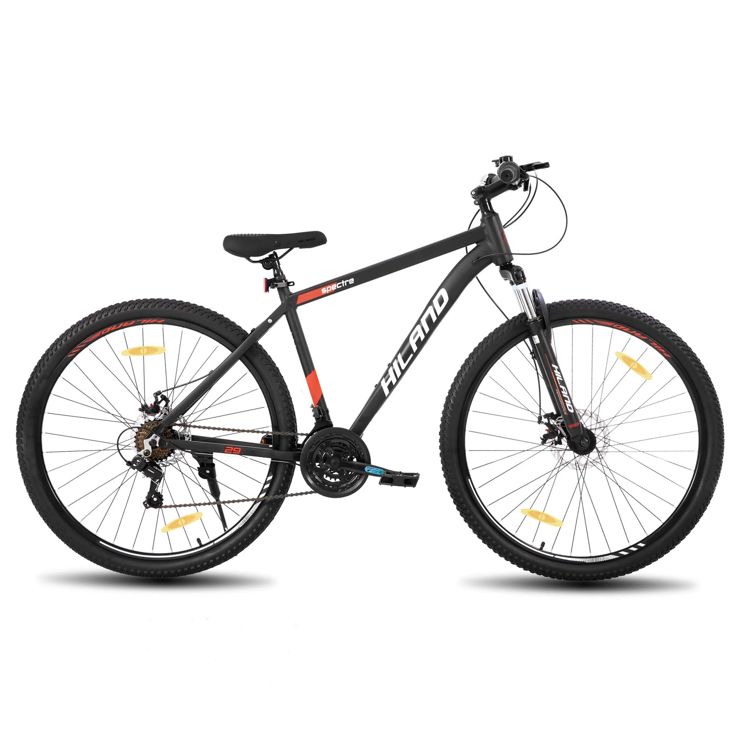 Hiland Mountain Bike, Multi-Spokes,Shimano 21 Speeds Drivetrain,Aluminum Frame 26 inch Wheels, Men's MTB Bicycle