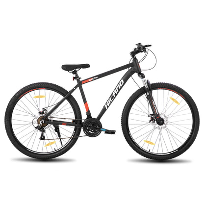 Hiland Mountain Bike, Multi-Spokes,Shimano 21 Speeds Drivetrain,Aluminum Frame 26 inch Wheels, Men's MTB Bicycle