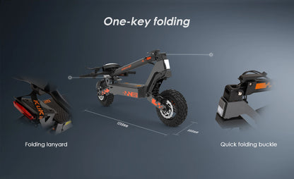 KuKirin G2 Adult Electric Scooter 48V 15Ah Battery Foldable Electric Scooter 500W Motor 10 Inch Tires City Electric Scooter