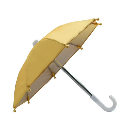 Mini Umbrella Sunshade Phone Holder Motor Bike Handlebar Rain Resistant Waterproof Motorcycle Rider Rain Resistant Universal