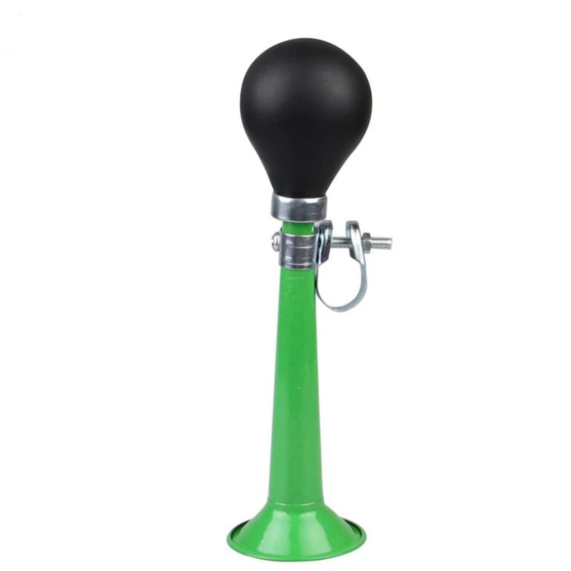 Bicycle Bike Cycling Metal Air Horn Bugle Trumpet Squeeze Rubber Bulb The bicycle bell is ringing
