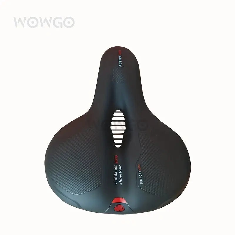 Comfortable Bicycle Seat Cushion - Wide, Double Shock Absorption
