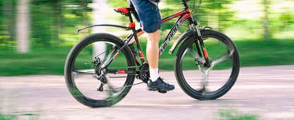 Hiland Mountain Bike, Multi-Spokes,Shimano 21 Speeds Drivetrain,Aluminum Frame 26 inch Wheels, Men's MTB Bicycle